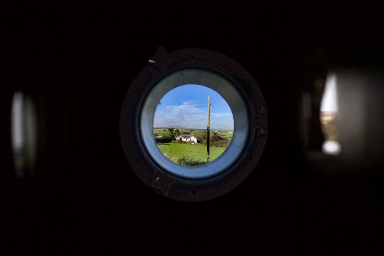 Scandi Cabin On A Hill, With Stunning Panoramic Views Ludgvan Dış mekan fotoğraf
